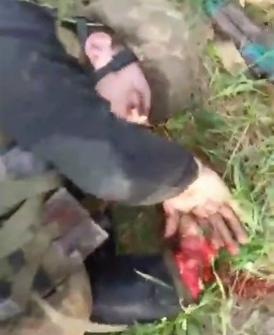 Ukrainian Soldiers Dead And Injured After The Battle - LiveGore.com 