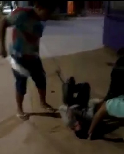 Brazilian Guy Received His Machete Punishment - LiveGore.com 