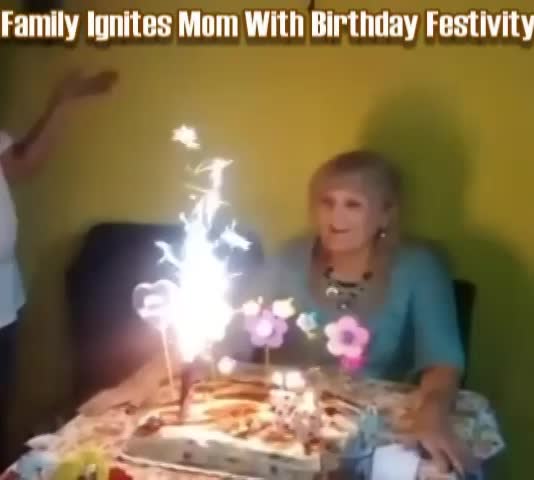 Girls pranks and accidentally sets grandma on fire - LiveGore.com 