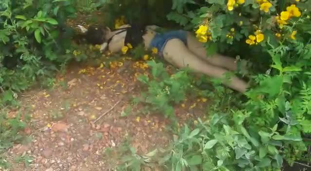 WTF! PRETTY GIRL BEATEN TO DEATH WITH A HUGE ROCK FOUND HALF NAKED IN A FIELD - LiveGore.com