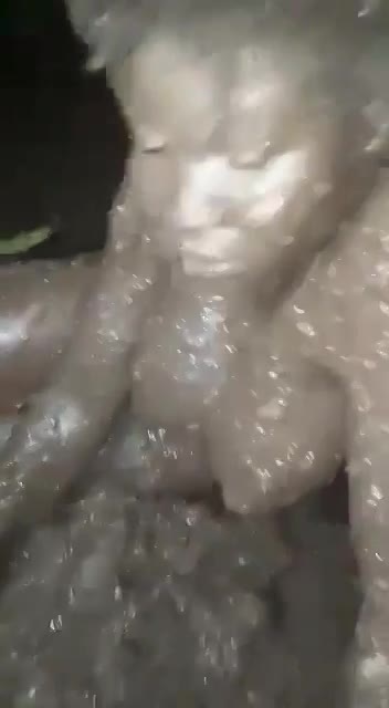 GROSS! NAKED WOMAN FORCED TO BATH IN SHIT PART 2 - LiveGore.com